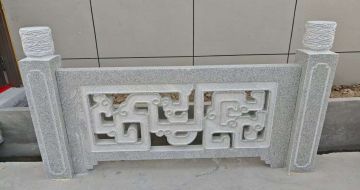 运城芝麻白河道栏杆 桥栏杆