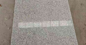 运城芝麻白光面毛板