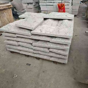 运城芝麻白蘑菇石，自然面