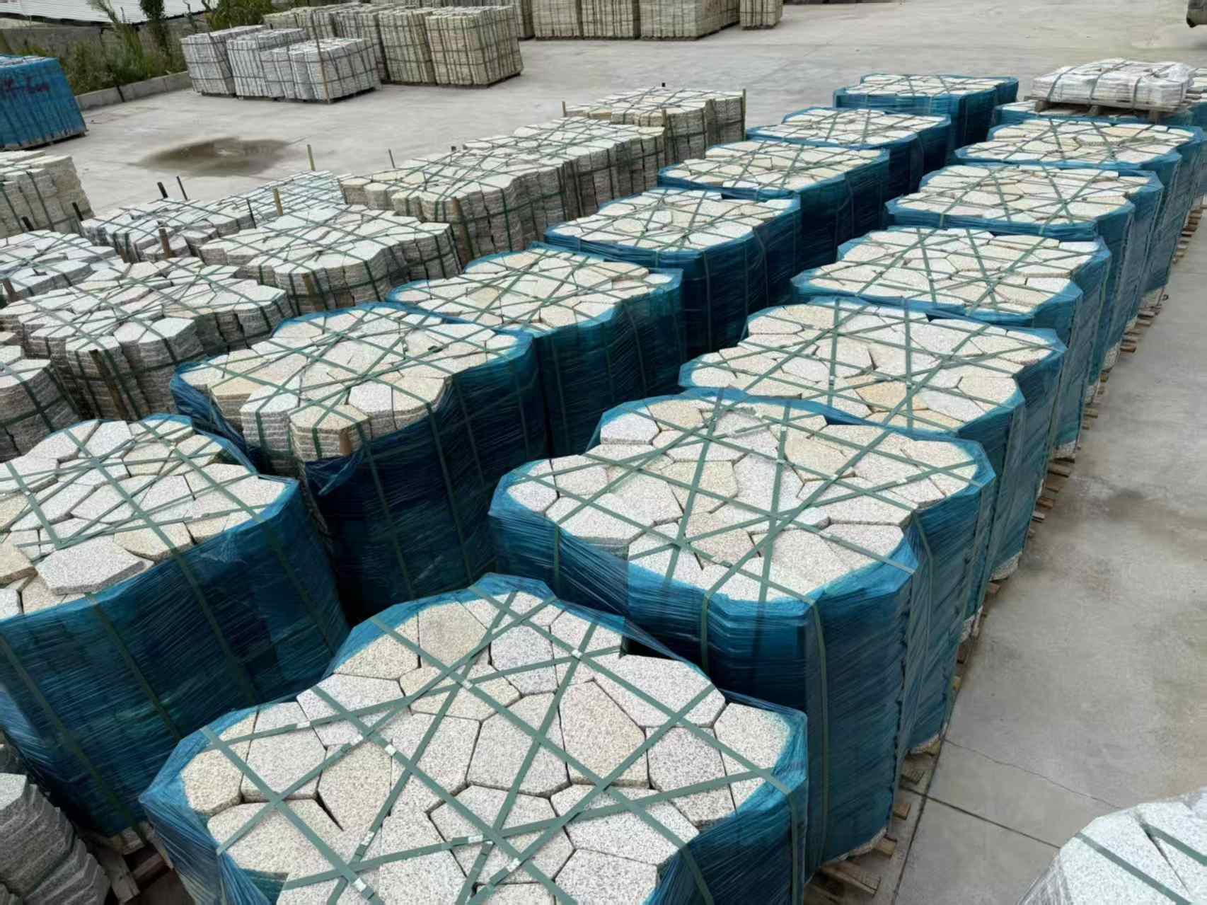 运城黄金麻冰裂纹 碎拼
